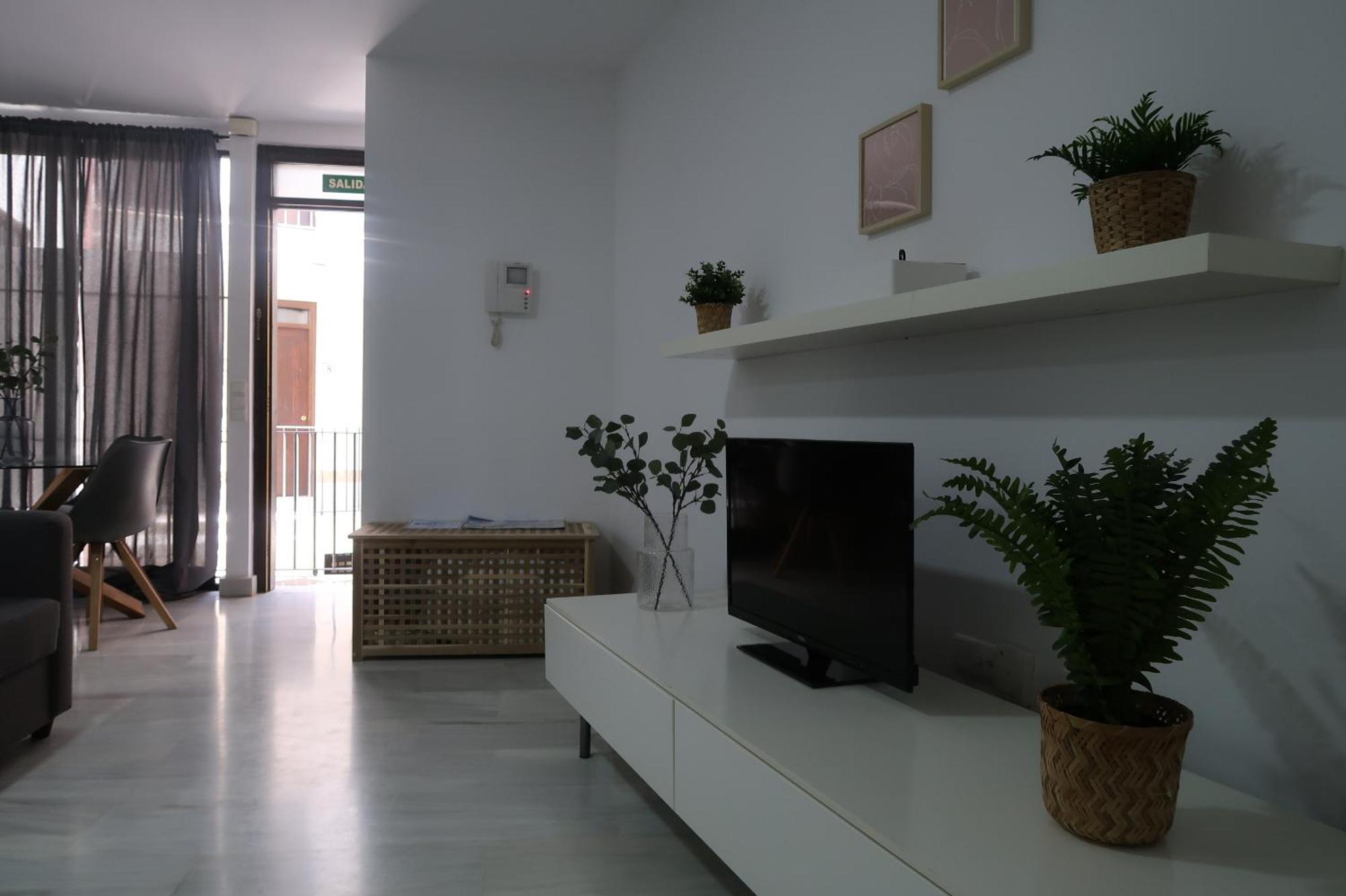 J & E Malaga Center Apartamentos Eksteriør billede